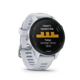 Garmin Forerunner 255S Music GM-010-02641-78 (Whitestone) GPS Running Smartwatch